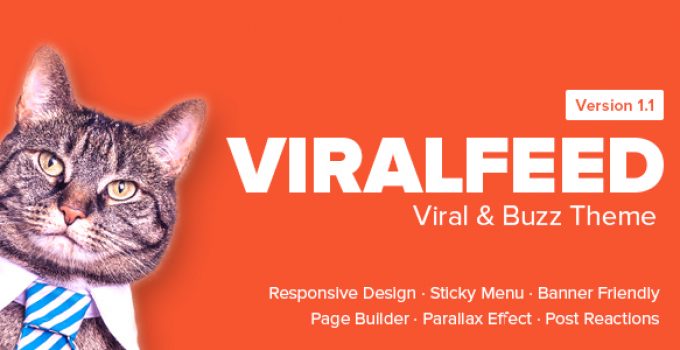 ViralFeed - Viral & Buzz WordPress Theme