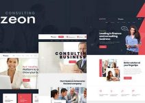 Vizeon - Business Consulting WordPress Themes