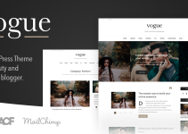 Vogue CD - Lifestyle & Fashion Blog Theme for WordPress