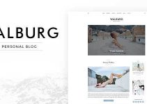 Walburg | WordPress Personal Blog Theme