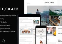 WhiteBlack - A Responsive WordPress Blog Theme