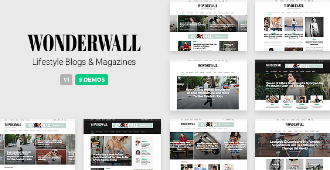Wonderwall - Responsive Magazine Theme