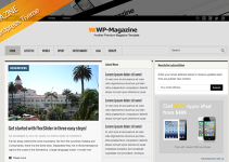 WP-Magazine responsive Wordpress theme