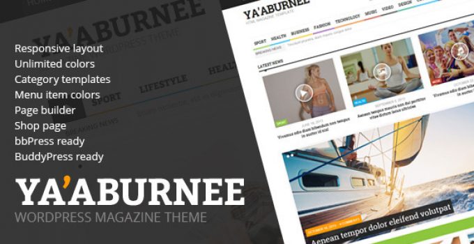 Ya'aburnee - Magazine & E-Commerce Theme