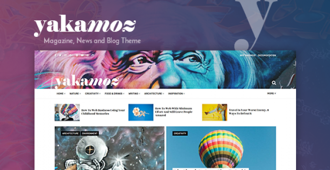 Yakamoz - Magazine, News and Blog WordPress Theme