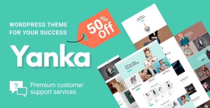 Yanka - Multipurpose eCommerce Theme