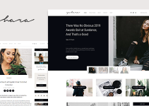 Zahara - A WordPress Blog & Shop Theme