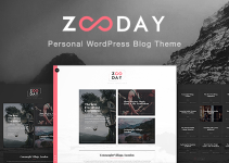 Zunday - Personal WordPress Blog Theme