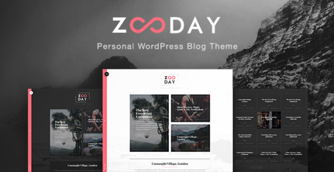 Zunday - Personal WordPress Blog Theme