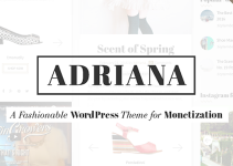 Adriana - Fashion WordPress Theme