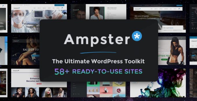 Ampster | Creative WordPress Theme for Business Websites