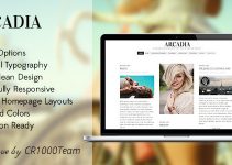Arcadia - Responsive WordPress Blog Theme