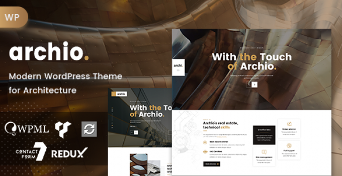 Archio - Architecture WordPress