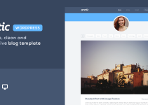 Arctic - Responsive, Personal WordPress Theme