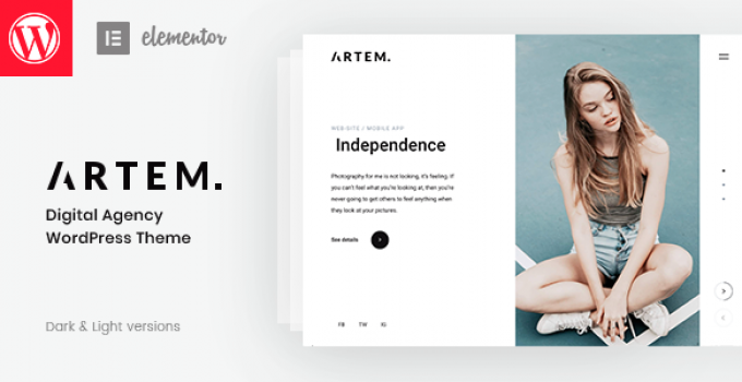 Artem - Digital Agency Theme