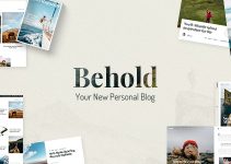 Behold - Personal Blog WordPress Theme