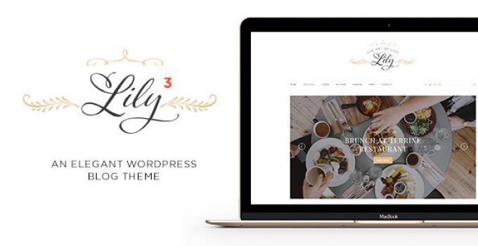Blog Lily - Blog for Bloggers, Reviewers WordPress Theme