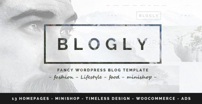 Blogly - Fancy WordPress Blog Theme
