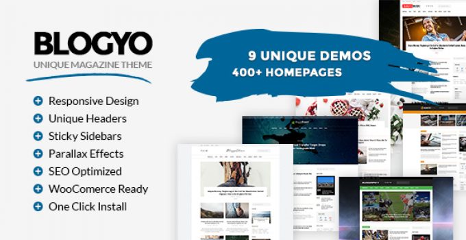 Blogyo - Multipurpose Magazine Theme