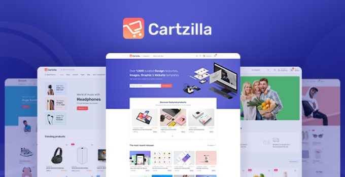 Cartzilla - Digital Marketplace & Grocery Store WordPress Theme