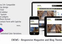 CNEWS - Responsive Magazine and Blog Theme