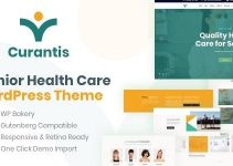 Curantis - Medical Care and Nursing WordPress