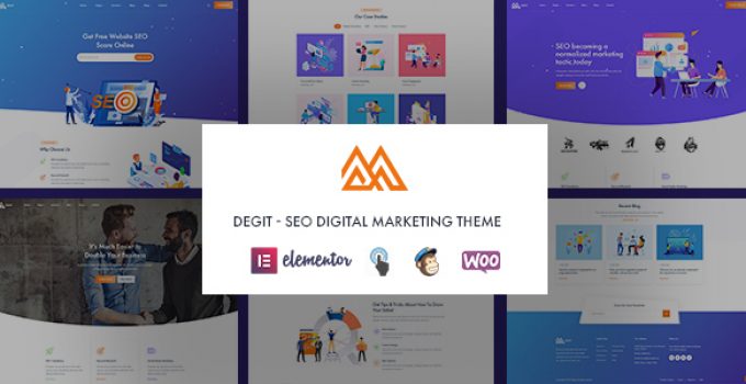 Degit - SEO Digital Marketing WordPress Theme