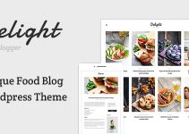Delight - Food Blog WordPress Theme