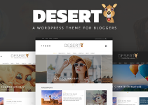 Desert - WordPress Travel Blog Theme