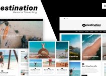 Destination Travel WordPress Blog Theme