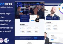 Dizzcox - Consulting Business WordPress Theme