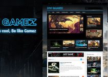 DW Gamez - Responsive WordPress Gaming Theme