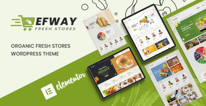 Efway - Food Store WooCommerce WordPress Theme