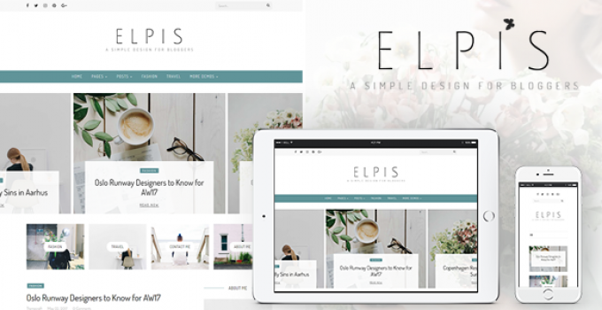 Elpis - A Simple Design For Bloggers