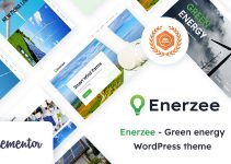 Enerzee - Renewable Energy WordPress Theme
