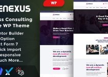 Enexus - Consulting Business Elementor WordPress Theme