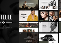 Estelle - Fashion and Modelling Agency Theme