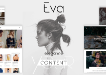 EVA - Elegant WordPress Theme for Creating Stories