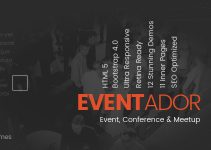 EventAdor Event Conference Marketing WordPress Theme