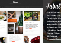 Fabulous - Responsive Masonry Blog WordPress Theme