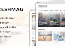 Freshmag - Clean WordPress Magazine Theme