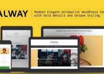 Galway - A Clean Minimalist WordPress Blog Theme
