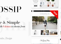 GossipBlog - Pure & Simple Personal WordPress Blog
