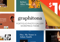 Graphitona - Portfolio Photo Gallery WordPress Theme