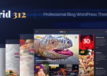 Grid312 - Professional Blog WordPress Theme