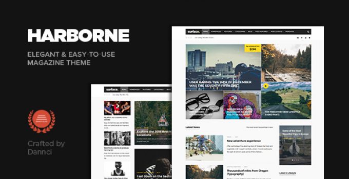 Harborne - Magazine & Blog WordPress Theme