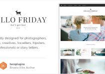 Hello Friday - Elegant Lifestyle Blog Theme
