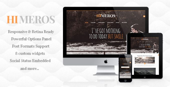 Himeros - Personal Wordpress Blog Theme