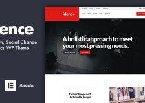 Idence - Activism WordPress Theme