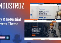 Industroz - Factory & Industrial WordPress Theme
